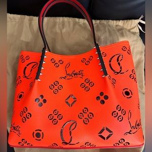 ❗️SOLD❗️Christian Louboutin Cabarock Loubinthesky Perforated Tote Bag